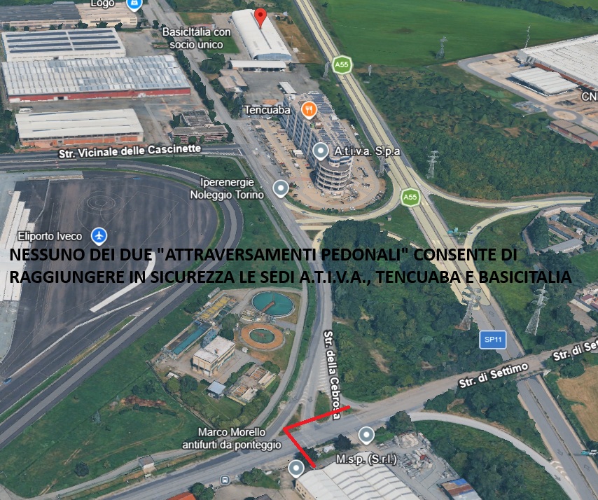 Foto della segnalazione: altro in Strada di Settimo, quartiere Torino a Torino.